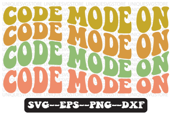 Code Mode Quote: A Retro SVG for Modern Stitching
