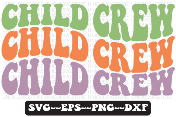 Reviewing the Child Crew Quote Retro SVG for Embroidery