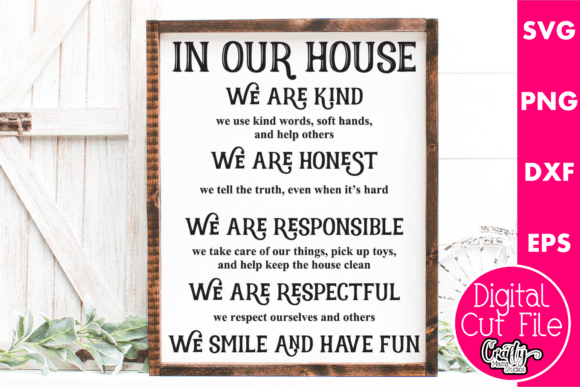 Reviewing the In Our House SVG for Embroidery Projects