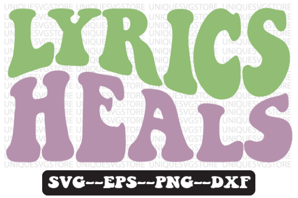 Reviewing the Lyrics Heals Quote Retro SVG for Embroidery