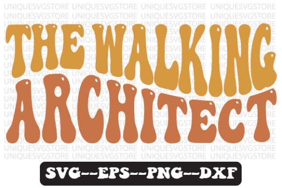 Reviewing The Walking Architect Retro Svg Design